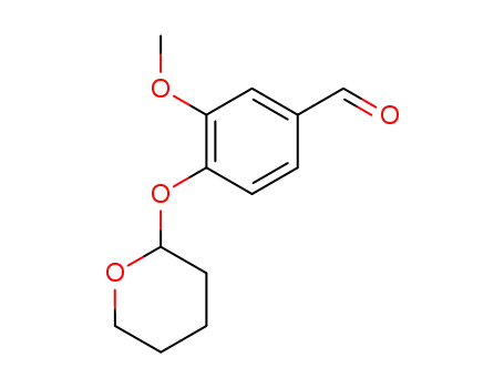 3-Methoxy-4-((tetrahydro-2H-pyran-2-yl)oxy)benzaldehyde