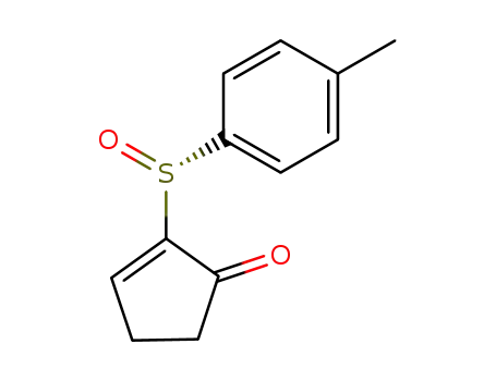 2-Cyclopenten-1-one, 2-[(4-methylphenyl)sulfinyl]-, (R)-