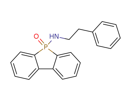 Molecular Structure of 80918-99-6 (5-<N-(2-phenylethyl)amino>dibenzophosphole-5-oxide)