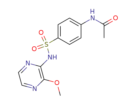 Acetamide, N-[4-[[(3-methoxypyrazinyl)amino]sulfonyl]phenyl]-