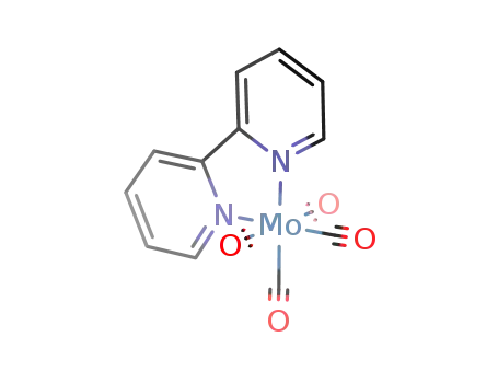 Molecular Structure of 15668-64-1 (tetracarbonyl(2,2'-bipyridine)molybdenum)