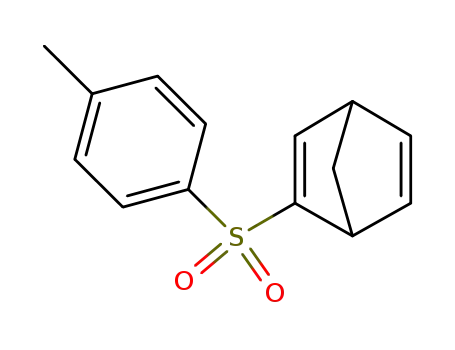 Molecular Structure of 75612-58-7 (bicyclo<2.2.1>hepta-2,5-dien-2-yl p-tolyl sulfone)