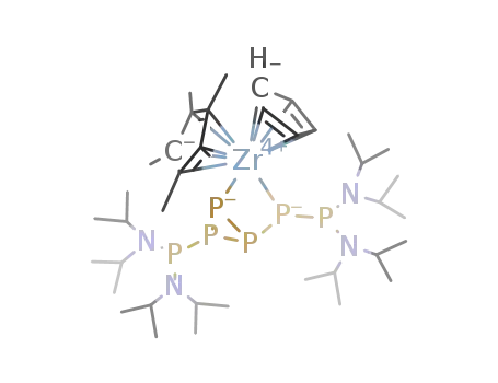 Molecular Structure of 1432036-83-3 (C<sub>39</sub>H<sub>76</sub>N<sub>4</sub>P<sub>6</sub>Zr)