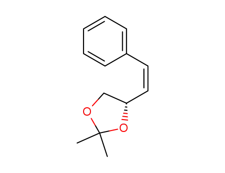 (4S)-2,2-dimethyl-4-[(Z)-phenylethenyl]-1,3-dioxolane