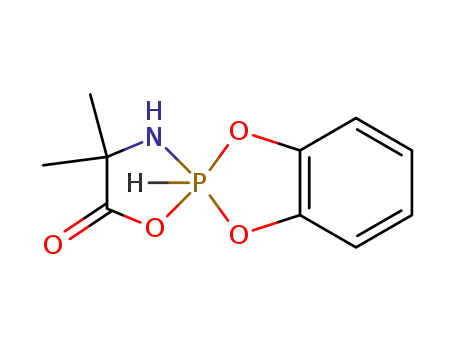 Molecular Structure of 51145-42-7 (4',4'-dimethyl-2λ<sup>5</sup>-spiro[benzo[1,3,2]dioxaphosphole-2,2'-[1,3,2]oxazaphospholidin]-5'-one)
