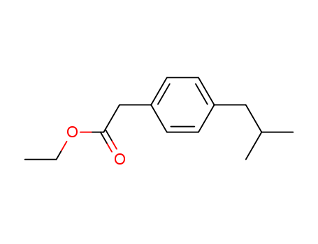 Benzeneacetic acid,4-(2-methylpropyl)-, ethyl ester