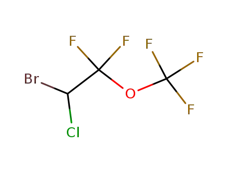 2-Bromo-2-chloro-1,1-difluoro-1-trifluoromethoxy-ethane