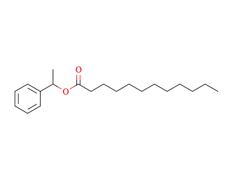 Dodecanoic acid, 1-phenylethyl ester
