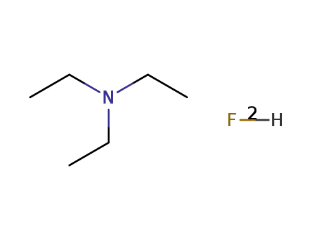 Molecular Structure of 29585-72-6 (triethylammonium fluoride)