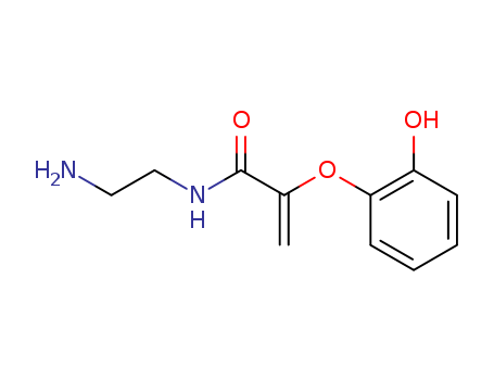 2-Propenamide, N-(2-aminoethyl)-2-(2-hydroxyphenoxy)-