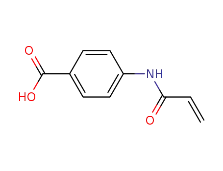 Molecular Structure of 15286-98-3 (p-[(1-oxoallyl)amino]benzoic acid)