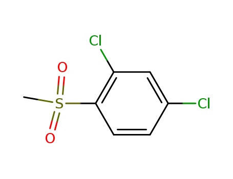 Molecular Structure of 85901-48-0 (2,4-DICHLOROPHENYLMETHYLSULFONE)