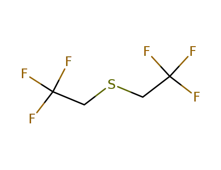 Molecular Structure of 674-62-4 (Bis-(2,2,2-trifluorethyl)sulfid)