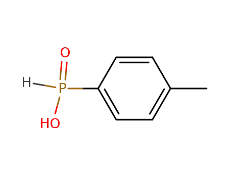 Molecular Structure of 20783-50-0 (Phosphinic acid, p-tolyl-)