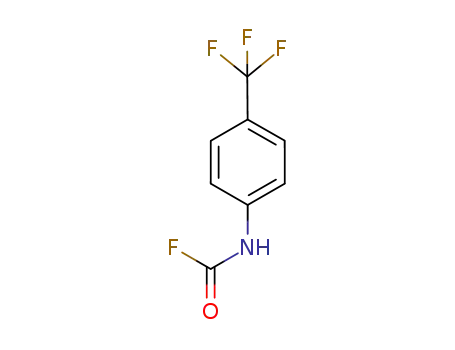 Molecular Structure of 54041-82-6 (Carbamic fluoride, [4-(trifluoromethyl)phenyl]-)