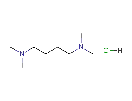 Molecular Structure of 78204-83-8 (tetra-<i>N</i>-methyl-butanediyldiamine; hydrochloride)