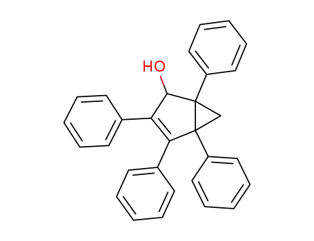 Molecular Structure of 913-37-1 (1,3,4,5-tetraphenylbicyclo[3.1.0]hex-3-en-2-ol)