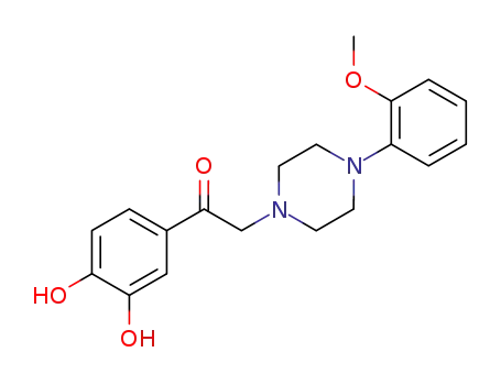 3′,4′-ジヒドロキシ-α-[4-(2-メトキシフェニル)ピペラジン-1-イル]アセトフェノン