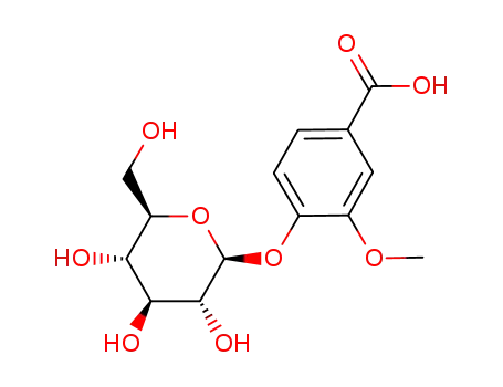 바닐산 4-β-D-글루코피라노사이드