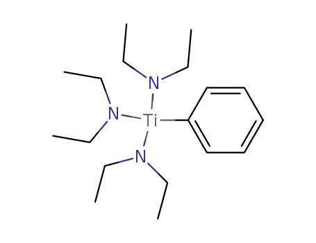 Molecular Structure of 25483-62-9 ((N(C<sub>2</sub>H<sub>5</sub>)2)3Ti(C<sub>6</sub>H<sub>5</sub>))