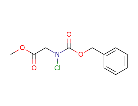 Molecular Structure of 129778-98-9 (N-carbobenzoxy-N-chloroglycine methyl ester)