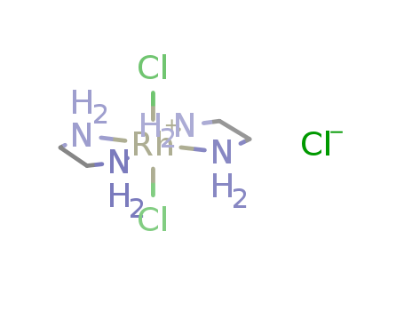Rhodium(1+),dichlorobis(1,2-ethanediamine-N,N')-, chloride, (OC-6-22)- (9CI)
