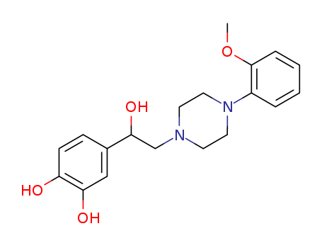 1,2-Benzenediol,4-[1-hydroxy-2-[4-(2-methoxyphenyl)-1-piperazinyl]ethyl]-