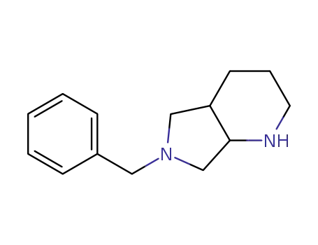 Molecular Structure of 128740-14-7 (6-BENZYL-OCTAHYDRO-PYRROLO[3,4-B]PYRIDINE)