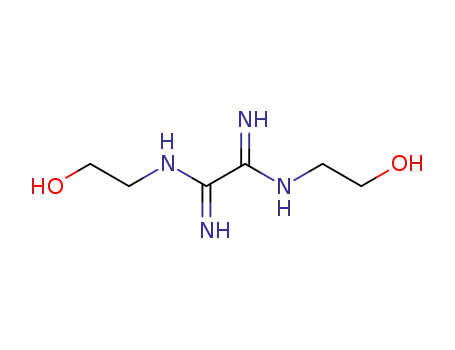 Molecular Structure of 91469-11-3 (Ethanediimidamide,N1,N2-bis(2-hydroxyethyl)-)