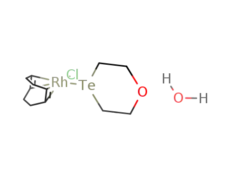 chloro(η4-1,5-cyclooctadiene)(1-oxa-4-telluracyclohexane)rhodium(I)
