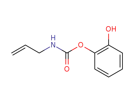 Molecular Structure of 79224-96-7 (allyl-carbamic acid-(2-hydroxy-phenyl ester))