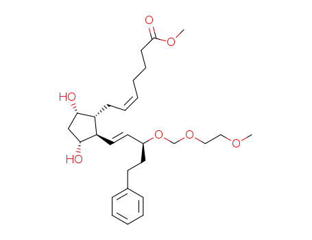 (Z)-methyl 7-((1R,2R,3R,5S)-3,5-dihydroxy-2-((S,E)-3-((2-methoxyethoxy)methoxy)-5-phenylpent-1-enyl)cyclopentyl)hept-5-enoate