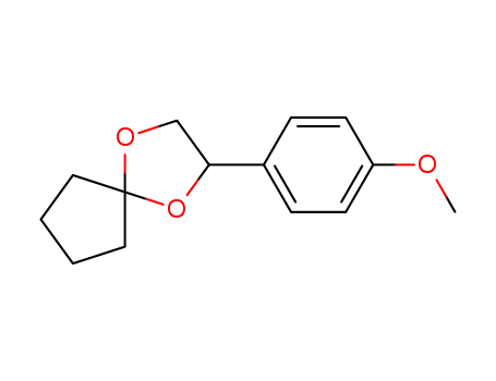 2-(4-Methoxy-phenyl)-1,4-dioxa-spiro[4.4]nonane