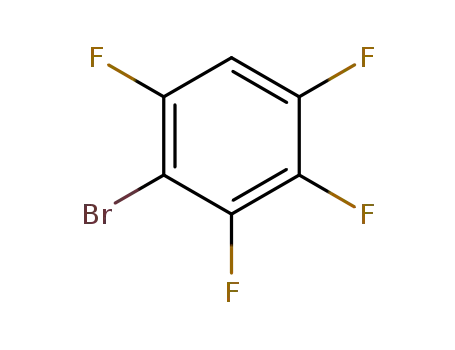 Molecular Structure of 1559-86-0 (1-bromo-2,3,4,6-tetrafluorobenzene)