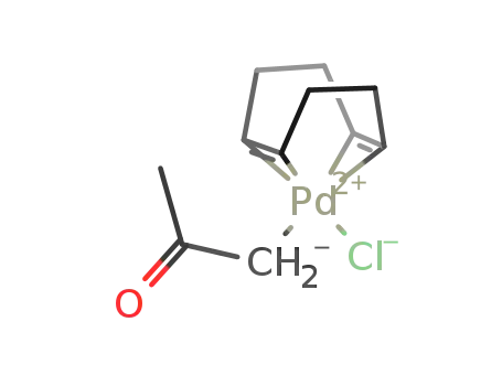 Molecular Structure of 1042309-89-6 ([Pd(acetonyl)Cl(1,5-cyclooctadiene)])