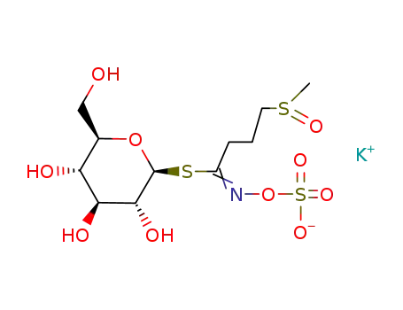 beta-d-Glucopyranose, 1-thio-, 1-[4-(methylsulfinyl)-N-(sulfooxy)butanimidate], monopotassium salt