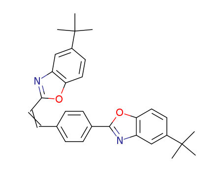 5-tert-butyl-2-[4-[2-[5-tert-butylbenzoxazol-2-yl]vinyl]phenyl]benzoxazole