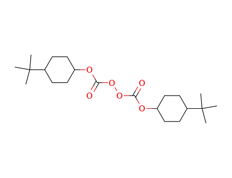 Molecular Structure of 15520-11-3 (Bis(4-tert-butylcyclohexyl) peroxydicarbonate)