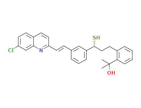 2-[(3R)-3-[3-[(1E)-2-(7-Chloro-2-quinolinyl)ethenyl]phenyl]-3-mercaptopropyl]-alpha,alpha-dimethylbenzenemethanol