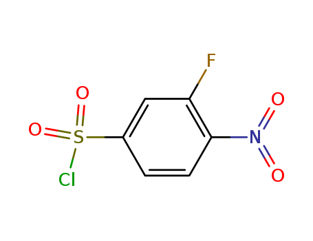 3-Fluro-4-nitro-benzensulfonyl chloride