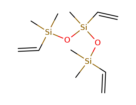 Molecular Structure of 1529-65-3 (1,3,5-Trivinyl-1,1,3,5,5-pentamethyltrisiloxane)
