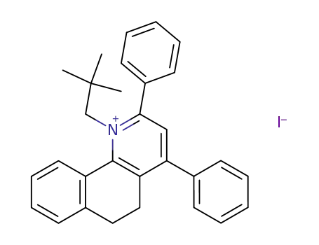 1-(2,2-dimethyl-propyl)-2,4-diphenyl-5,6-dihydro-benzo[<i>h</i>]quinolinium; iodide