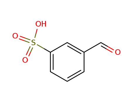 Molecular Structure of 98-45-3 (Benzaldehyde-3-sulfonic acid)
