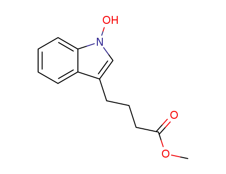 methyl 1-hydroxyindole-3-butylate