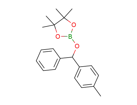 2-(1-(4-methylphenyl)-1-phenylmethoxy)pinacolborane