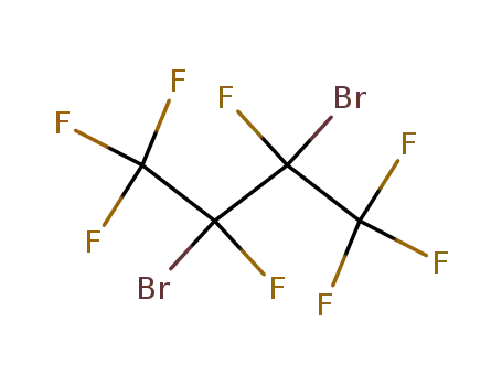 Molecular Structure of 375-26-8 (2,3-DIBROMOOCTAFLUOROBUTANE)