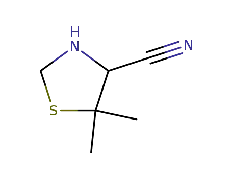 5,5-dimethyl-thiazolidine-4-carbonitrile