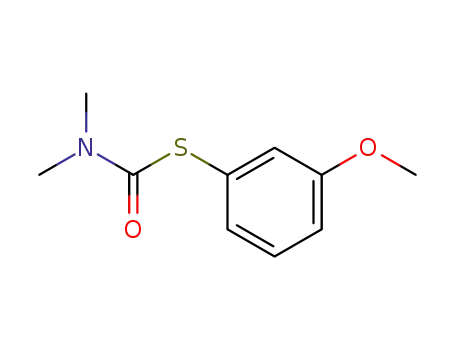 Molecular Structure of 50667-88-4 (S-(3-methoxyphenyl) dimethylcarbamothioate)