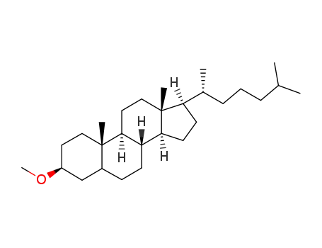Molecular Structure of 53109-81-2 (3β-Methoxycholestane)