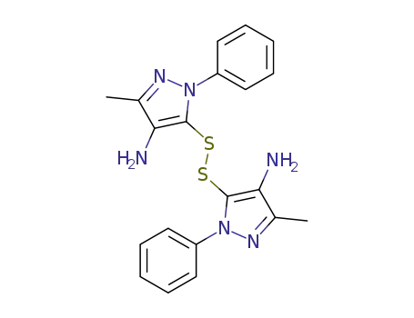 Molecular Structure of 77747-65-0 (C<sub>20</sub>H<sub>20</sub>N<sub>6</sub>S<sub>2</sub>)